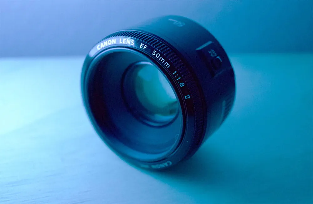 What is a nifty fifty camera lens?
